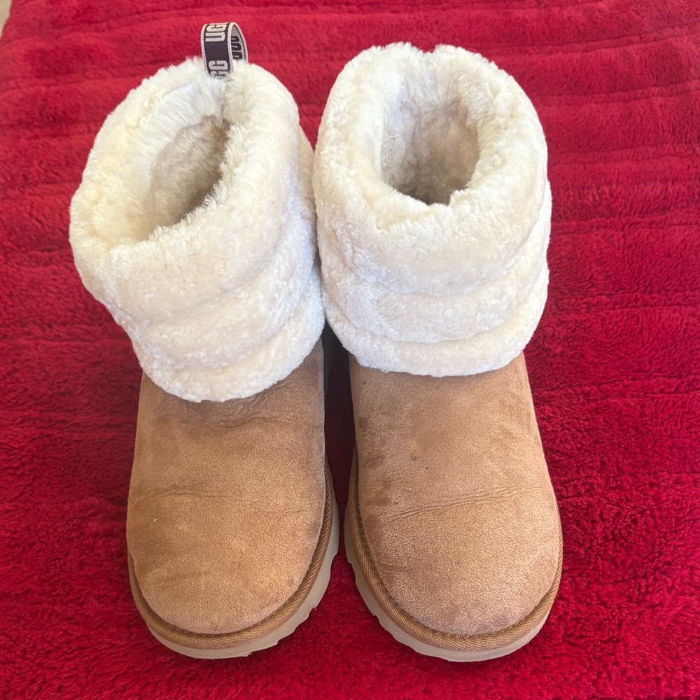 UGG Tan and Cream Winter Boots!